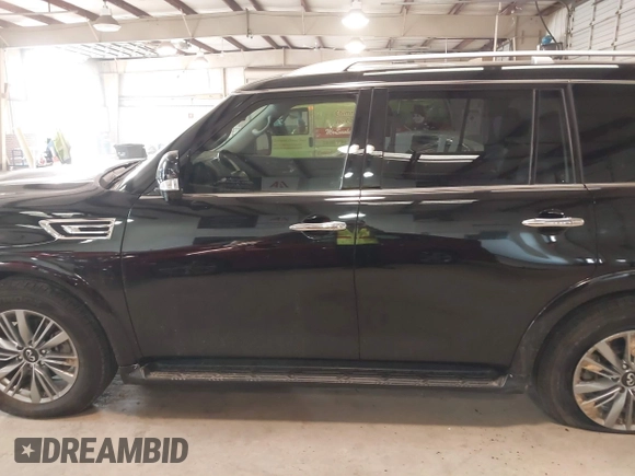2021 Infiniti QX80 Luxe with VIN JN8AZ2AE8M9272267, listed as a IAAI auction lot 41408983 with 86,188 mi miles and . Bid and sale history available at DreamBid. Image 14.