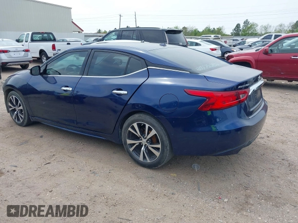 2016 Nissan Maxima S with VIN 1N4AA6AP4GC445341, listed as a IAAI auction lot 41890630 with 121,115 mi miles and . Bid and sale history available at DreamBid. Image 3.