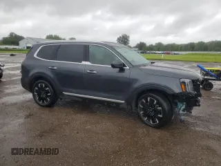 2023 Kia Telluride SX с VIN 5XYP5DGC5PG381663, выставлен на аукционе Copart как лот 60544285 с пробегом 29 845 миль миль и Списание • Salvage title. История ставок и продаж доступна на DreamBid. Изображение 4.