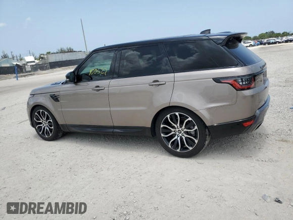 2022 Land Rover Range Rover Sport HSE Silver Edition with VIN SALWR2SU6NA218367, listed as a Copart auction lot 60069605 with 100,522 mi miles and Clean title. Bid and sale history available at DreamBid. Image 2.
