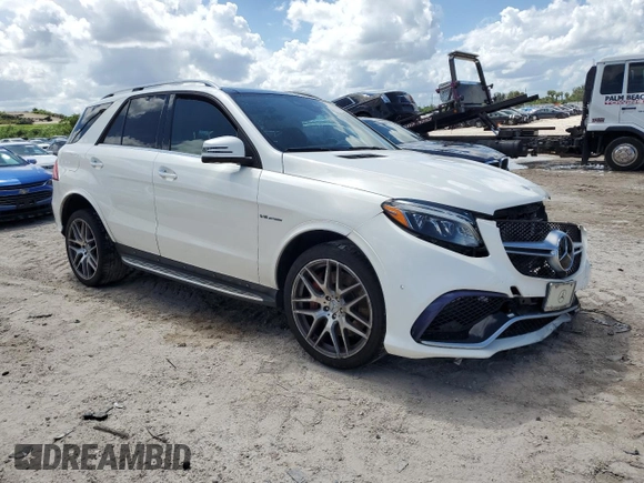 2017 Mercedes-Benz GLE 63 S AMG with VIN 4JGDA7FB5HA848232, listed as a Copart auction lot 69212933 with 41,844 mi miles and . Bid and sale history available at DreamBid. Image 4.