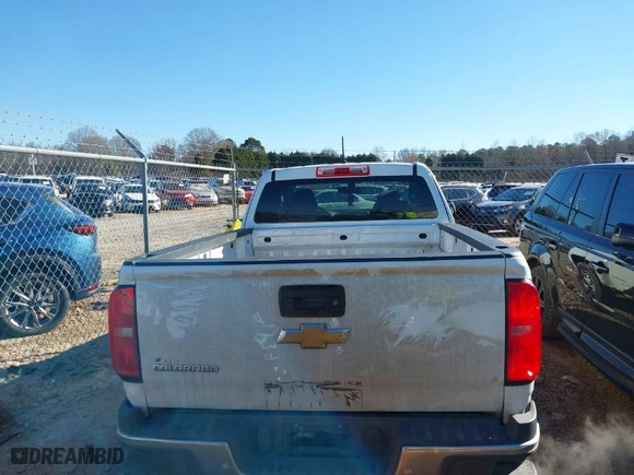 2019 Chevrolet Colorado 2WD Work Truck with VIN 1GCHSBEAXK1218468, listed as a IAAI auction lot 41633681 with 167,876 mi miles. Bid and sale history available at carsss.com. Image 16.