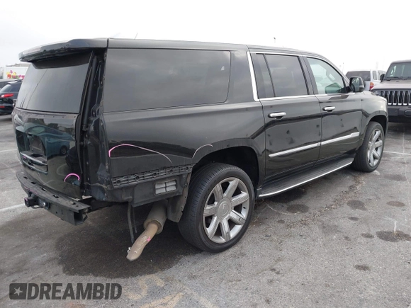 2020 Cadillac Escalade ESV Luxury z VIN 1GYS4HKJ7LR116999, wystawiony jako IAAI lot #40707280 z przebiegiem 117 358 mil mil oraz . Historia ofert i sprzedaży dostępna na DreamBid. Obrazek 4.