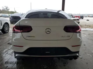 2021 Mercedes-Benz GLC with VIN W1N0J6EB9MF958835, listed as a Copart auction lot 80395753 with 52,250 mi miles and Non Repairable. Bid and sale history available at carsss.com. Image 6.
