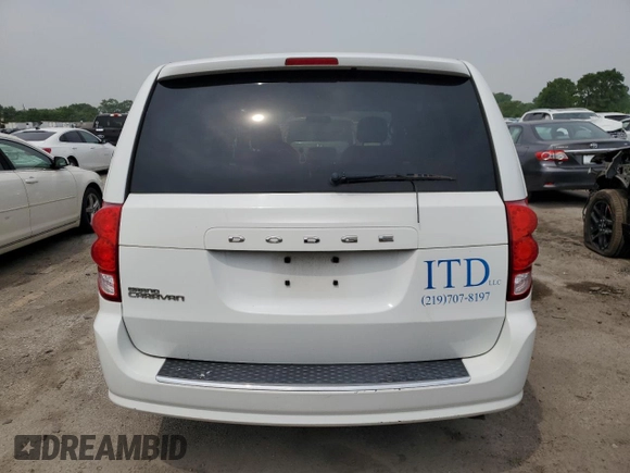 2016 Dodge Grand Caravan SE Plus z VIN 2C4RDGBG4GR243437, wystawiony jako Copart lot #60669095 z przebiegiem 228 518 mil mil oraz Czysty tytuł • Clean title. Historia ofert i sprzedaży dostępna na DreamBid. Obrazek 6.