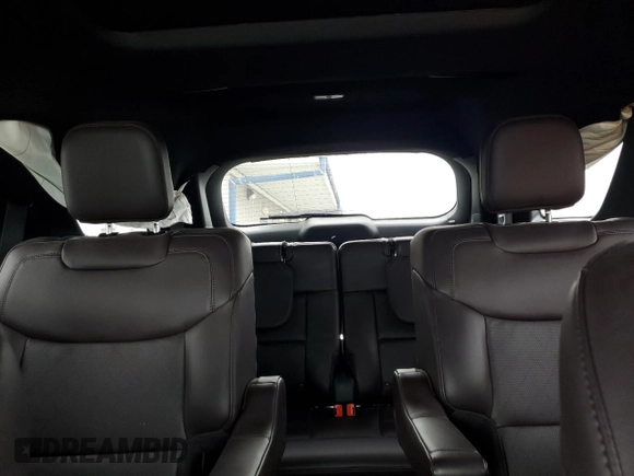 2025 Ford Explorer with VIN 1FMUK7HH8SGA05659, listed as a Copart auction lot 52077855 with 3,037 mi miles and Salvage title. Bid and sale history available at DreamBid. Image 10.