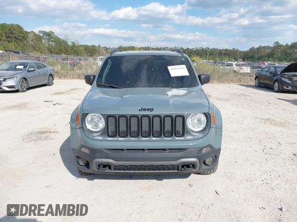 2018 Jeep Renegade Sport with VIN ZACCJBAB2JPH34804, listed as a IAAI auction lot 41899918 with 127,016 mi miles. Bid and sale history available at carsss.com. Image 6.