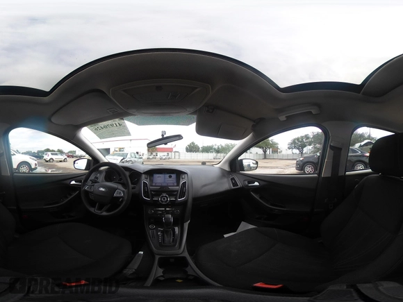 2017 Ford Focus SEL with VIN 1FADP3H23HL224819, listed as a IAAI auction lot 41970426 with 128,307 mi miles. Bid and sale history available at carsss.com. Image 18.