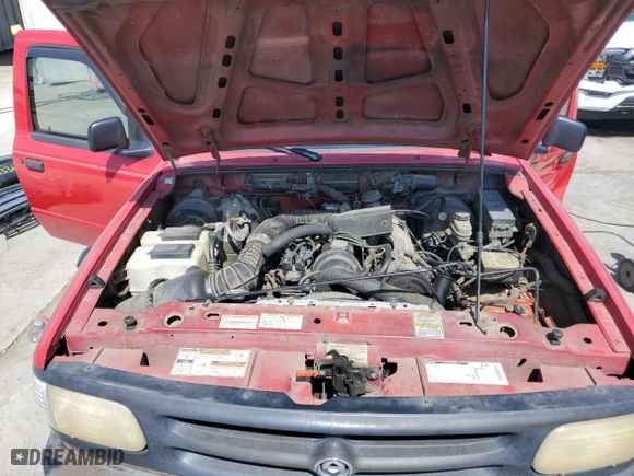 1997 Mazda B-Series 2WD Truck with VIN 4F4CR12A3VTM13493, listed as a Copart auction lot 72641844 with 185,369 mi miles and Salvage Title. Bid and sale history available at carsss.com. Image 11.