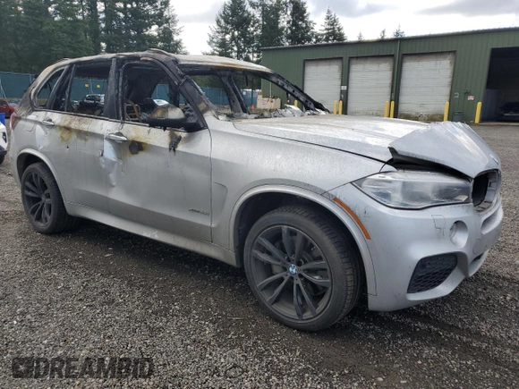 2016 BMW X5 xDrive50i with VIN 5UXKR6C5XG0J82954, listed as a Copart auction lot 51698445 with 0 mi miles and Salvage Title. Bid and sale history available at carsss.com. Image 4.