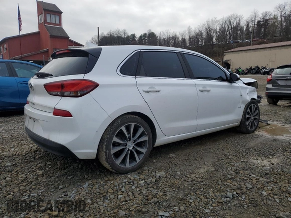 2018 Hyundai Elantra with VIN KMHH35LEXJU011835, listed as a Copart auction lot 81150394 with 128,117 mi miles and Salvage Title. Bid and sale history available at DreamBid. Image 3.
