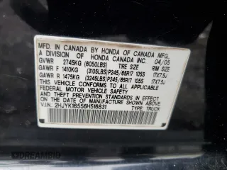 2006 Honda Ridgeline RTL with VIN 2HJYK16556H516831, listed as a Copart auction lot 52896565 with 211,504 mi miles and Salvage Title. Bid and sale history available at carsss.com. Image 12.