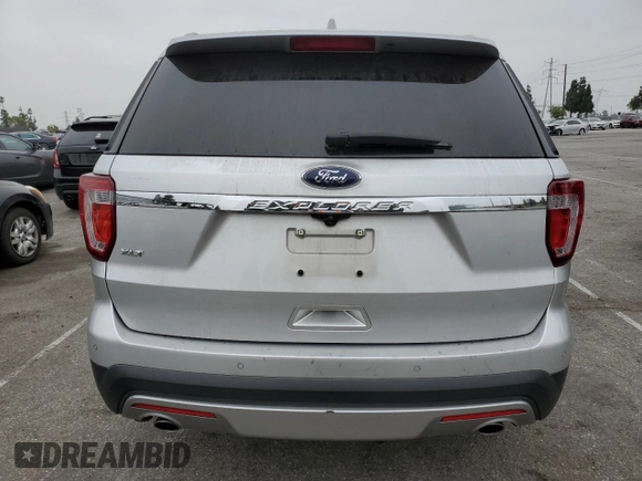 2017 Ford Explorer XLT with VIN 1FM5K7D85HGA93993, listed as a Copart auction lot 58561425 with 135,126 mi miles and Salvage title. Bid and sale history available at DreamBid. Image 6.