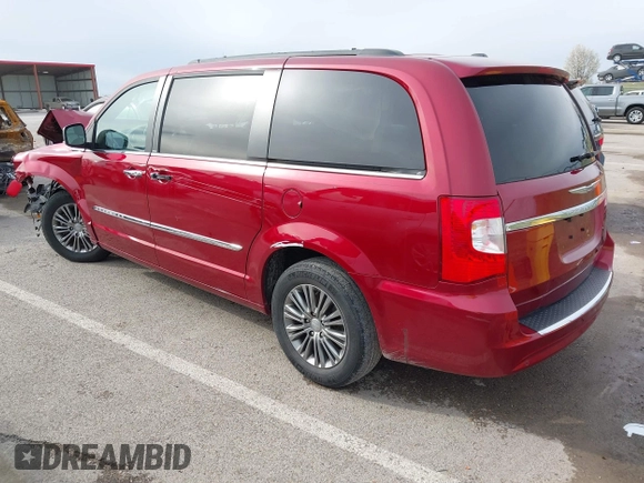 2014 Chrysler Town & Country Touring-L with VIN 2C4RC1CGXER165421, listed as a IAAI auction lot 41866846 with 53,303 mi miles. Bid and sale history available at carsss.com. Image 3.