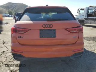 2022 Audi Q3 S line Premium z VIN WA1DECF37N1150527, wystawiony jako Copart lot #46372325 z przebiegiem 54 516 mil mil oraz Szkoda całkowita • Salvage title. Historia ofert i sprzedaży dostępna na DreamBid. Obrazek 6.