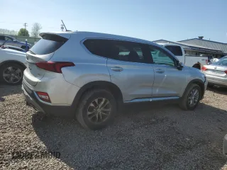 2020 Hyundai Santa Fe SE with VIN 5NMS2CAD1LH166747, listed as a Copart auction lot 57093145 with 62,744 mi miles and Salvage title. Bid and sale history available at DreamBid. Image 3.