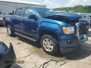 2020 GMC Canyon 4WD SLE with VIN 1GTG6CEN6L1154424, listed as a Copart auction lot 62439064 with 86,739 mi miles and Salvage Title. Bid and sale history available at carsss.com. Image 4.