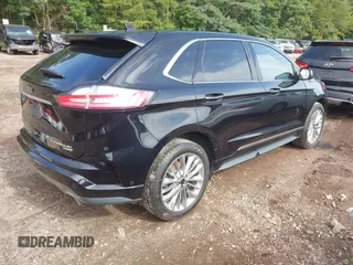 2020 Ford Edge Titanium with VIN 2FMPK3K98LBA66316, listed as a IAAI auction lot 42629838 with 75,086 mi miles and . Bid and sale history available at DreamBid. Image 4.