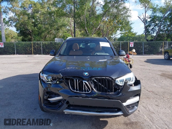 2021 BMW X3 sDrive30i z VIN 5UXTY3C02M9G80084, wystawiony jako IAAI lot #42077773 z przebiegiem 36 239 mil mil oraz . Historia ofert i sprzedaży dostępna na DreamBid. Obrazek 6.