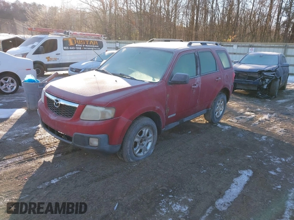 2008 Mazda Tribute ES with VIN 4F2CZ06168KM04987, listed as a IAAI auction lot 41267866 with 177,894 mi miles. Bid and sale history available at carsss.com. Image 6.