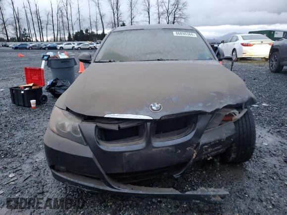 2006 BMW 3 Series 325i with VIN WBAVB17596NK30684, listed as a Copart auction lot 86890384 with Not Provided miles and Clean Title. Bid and sale history available at DreamBid. Image 5.