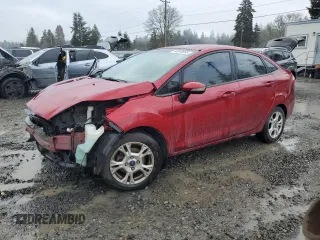 2014 Ford Fiesta SE with VIN 3FADP4BJXEM153943, listed as a Copart auction lot 46640695 with 175,384 mi miles and Salvage Title. Bid and sale history available at carsss.com. Image 1.