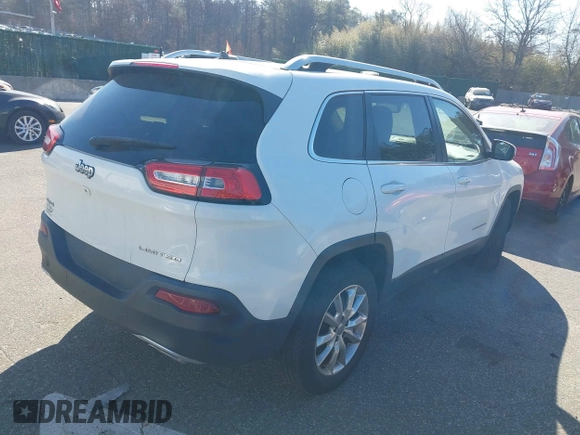 2015 Jeep Cherokee Limited with VIN 1C4PJMDS7FW688762, listed as a IAAI auction lot 41709877 with 154,499 mi miles. Bid and sale history available at carsss.com. Image 4.