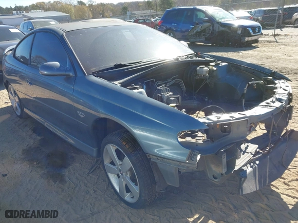 2005 Pontiac GTO with VIN 6G2VX12U45L454630, listed as a IAAI auction lot 41052119 with 1 mi miles. Bid and sale history available at carsss.com. Image 1.
