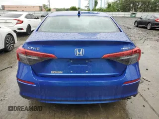 2023 Honda Civic Sport with VIN 2HGFE2F54PH504892, listed as a Copart auction lot 57778685 with 8,109 mi miles and Salvage title. Bid and sale history available at DreamBid. Image 6.