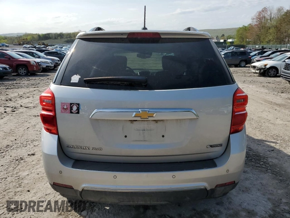 2017 Chevrolet Equinox Premier with VIN 2GNFLGEK2H6351328, listed as a Copart auction lot 46803225 with 172,820 mi miles and Clean Title. Bid and sale history available at carsss.com. Image 6.