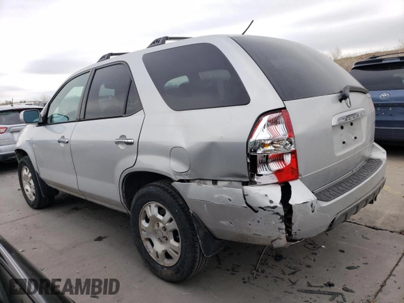 2001 Acura MDX with VIN 2HNYD18221H521876, listed as a Copart auction lot 45476195 with 166,952 mi miles and Salvage Title. Bid and sale history available at carsss.com. Image 2.