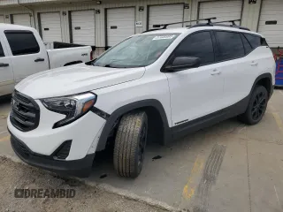2020 GMC Terrain SLE with VIN 3GKALMEV1LL315697, listed as a Copart auction lot 57330995 with 48,017 mi miles and Salvage title. Bid and sale history available at DreamBid. Image 1.