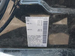 2023 Nissan Altima SL with VIN 1N4BL4EV1PN426102, listed as a IAAI auction lot 41972000 with 15,854 mi miles and . Bid and sale history available at DreamBid. Image 9.