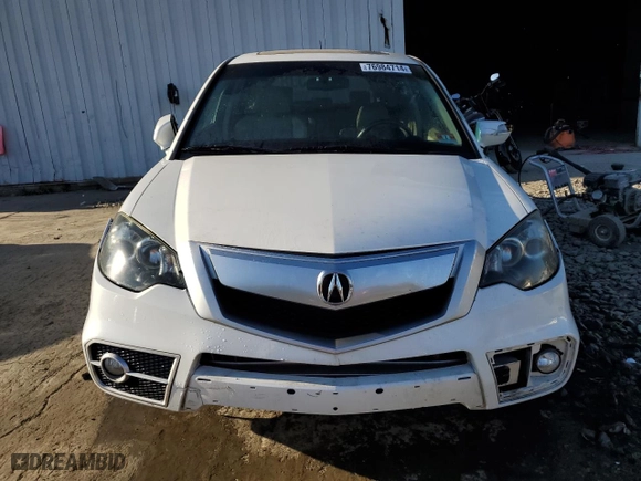 2012 Acura RDX Tech Pkg with VIN 5J8TB1H58CA002382, listed as a Copart auction lot 76984714 with 186,387 mi miles and Salvage Title. Bid and sale history available at carsss.com. Image 5.