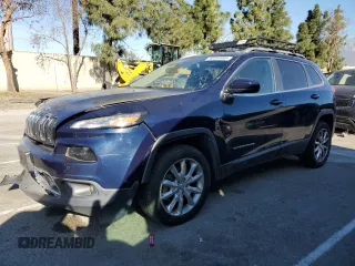 2016 Jeep Cherokee Limited with VIN 1C4PJLDS0GW256476, listed as a Copart auction lot 50354995 with 138,421 mi miles and Clean Title. Bid and sale history available at carsss.com. Image 1.