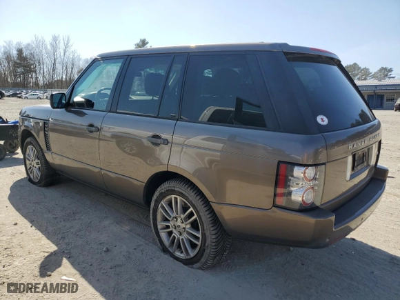 2011 Land Rover Range Rover HSE with VIN SALME1D41BA347400, listed as a Copart auction lot 48961415 with 123,814 mi miles and Clean Title. Bid and sale history available at carsss.com. Image 2.