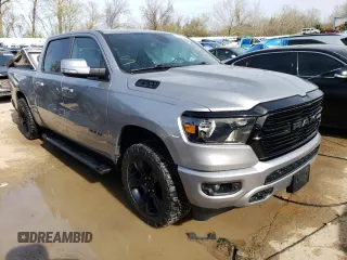 2020 Ram 1500 Big Horn with VIN 1C6SRFFT4LN159377, listed as a Copart auction lot 47632263 with 58,223 mi miles and Salvage Title. Bid and sale history available at carsss.com. Image 4.