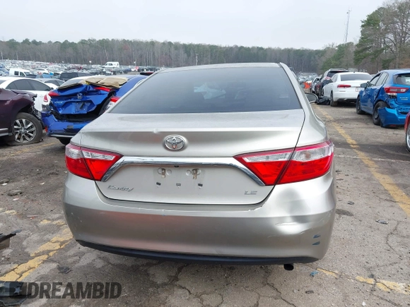 2015 Toyota Camry XLE with VIN 4T1BF1FK3FU995005, listed as a IAAI auction lot 41790446 with Not Provided miles and . Bid and sale history available at DreamBid. Image 16.