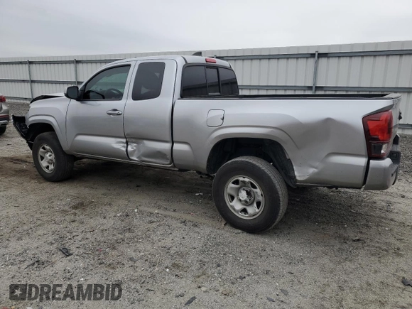 2021 Toyota Tacoma SR with VIN 3TYRX5GN0MT006910, listed as a Copart auction lot 43919765 with 42,273 mi miles and Salvage title. Bid and sale history available at DreamBid. Image 2.