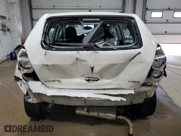 2010 Pontiac Vibe w/1SA with VIN 5Y2SP6E84AZ419732, listed as a Copart auction lot 79696054 with 228,520 mi miles and Salvage Title. Bid and sale history available at carsss.com. Image 6.