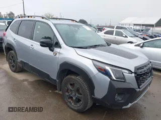 2022 Subaru Forester Wilderness with VIN JF2SKAMC9NH507664, listed as a IAAI auction lot 41762752 with 109,886 mi miles and . Bid and sale history available at DreamBid. Image 1.