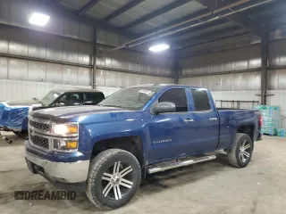 2015 Chevrolet Silverado 1500 LS with VIN 1GCVKPEC0FZ447511, listed as a Copart auction lot 49306865 with 50,576 mi miles and Salvage Title. Bid and sale history available at DreamBid. Image 1.