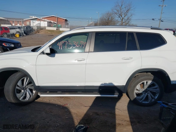 2018 Volkswagen Atlas 3.6L V6 SEL with VIN 1V2MR2CA8JC502440, listed as a IAAI auction lot 41753674 with 142,184 mi miles. Bid and sale history available at carsss.com. Image 14.