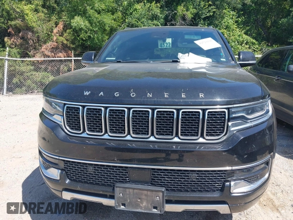 2023 Jeep Wagoneer Series III with VIN 1C4SJVDP1PS505523, listed as a IAAI auction lot 42529198 with 60,097 mi miles and . Bid and sale history available at DreamBid. Image 6.