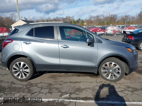 2019 Buick Encore Essence with VIN KL4CJGSM7KB927386, listed as a IAAI auction lot 40979134 with 77,784 mi miles. Bid and sale history available at carsss.com. Image 13.