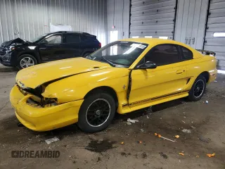 1998 Ford Mustang with VIN 1FAFP4041WF213969, listed as a Copart auction lot 56722415 with 100,588 mi miles and Non repairable. Bid and sale history available at DreamBid. Image 1.