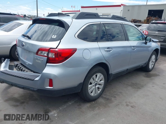 2017 Subaru Outback Premium with VIN 4S4BSAHC6H3367191, listed as a IAAI auction lot 42281789 with 91,924 mi miles and . Bid and sale history available at DreamBid. Image 4.