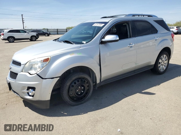 2011 Chevrolet Equinox LTZ with VIN 2CNFLGE59B6293286, listed as a Copart auction lot 53167595 with 178,566 mi miles and Salvage Title. Bid and sale history available at DreamBid. Image 1.