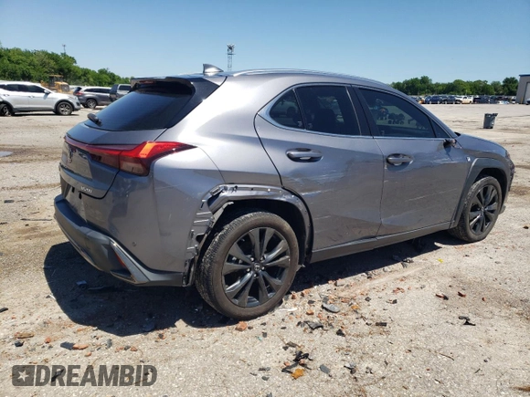 2019 Lexus UX 200 z VIN JTHY3JBH7K2016799, wystawiony jako Copart lot #55071085 z przebiegiem 67 189 mil mil oraz Szkoda całkowita • Salvage title. Historia ofert i sprzedaży dostępna na DreamBid. Obrazek 3.