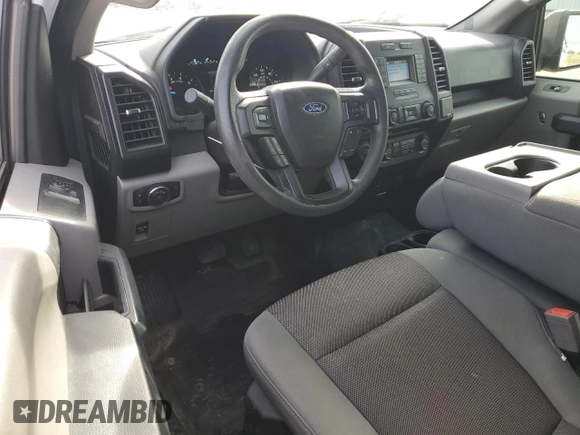 2018 Ford F-150 XL with VIN 1FTMF1E50JKD81901, listed as a Copart auction lot 43974875 with 59,973 mi miles and Salvage Title. Bid and sale history available at carsss.com. Image 8.
